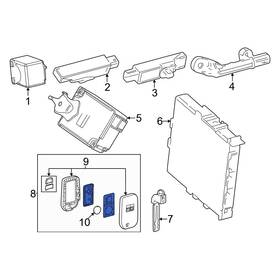 8990h02030 Toyota Oe Keyless Entry Transmitter