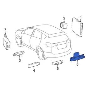 8999742010 Toyota Oe Rear Outer Keyless Entry Antenna 8999742010 Toyota Oe Rear Outer Keyless Entry Antenna