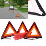 Triangle-3pcs-19 Fasmov Early Warning Road Safety Triangle Kit Reflective 600152816674