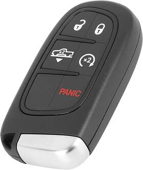 Tuckbold 240627001763 Key Fob Shell Case For Grand Cherokee 2014-2018 5 Buttons Plastic