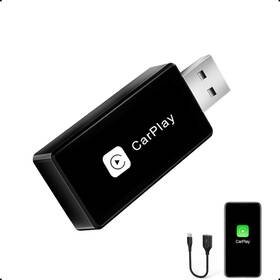 Ula-yuan 643801145046 Wireless Carplay Adapter Easy Plug And Play Converts Wired To