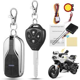 Ultechnovo N0sgg530d3r6gfgj5t17usm Motorcycle Anti-theft Alarm System With Remote Start And Vehicle Universal Al