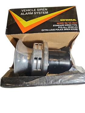 Sa-1rcp Universal Vintage Vehicle Alarm System Model Extra Loud Fits All