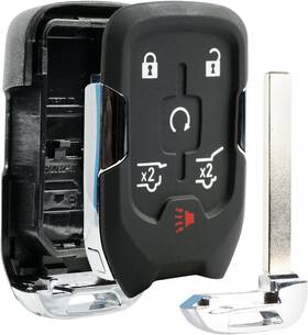 Usaremote 705353133343 Case Shell Smart Key Fob Keyless Entry Remote Fits 2014 2015 2016 2017 Chevy
