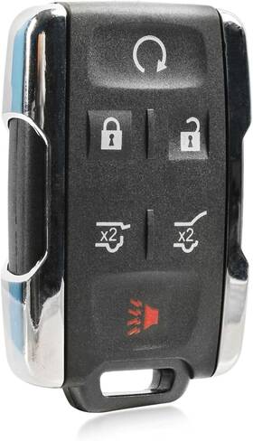 Usar-gcm-chr-6b-htch-1x Usaremote Keyless Entry Remote Car Key Fob 6-button Replacement For One