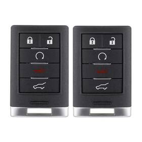 Vailikey 734730698007 Keyless Entry Smart Remote Key Fob Fits With Cadillac Srx 2010 2011 2012 2013