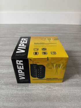 Viper 019213332907 4806v 2 Way Led Car Remote Start 1 Mile Range