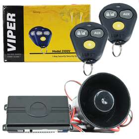 3100vrb Viper 3100v 1-way Keyless Entry Vehicle Security System With 3 Button Remotes