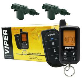 Viper3305v Viper 3306v 3305v Responder Lcd 2-way Car Security System 2x Universal Door Locks