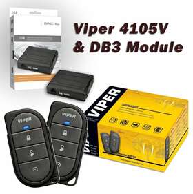 Viper 4105v Db3 Remote Start Car Starter And Bypass With Keyless Entry New