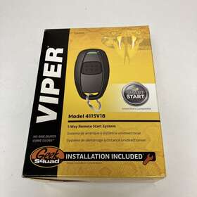 4115v1b Viper Smart Start Remote Starter Model Store Return Open Box