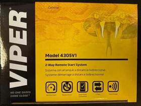 4305vi Viper 4305v1 2-way Remote Start System