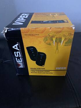 5107vm Viper Model 5107 Vm-way Car Security And Remote Start System