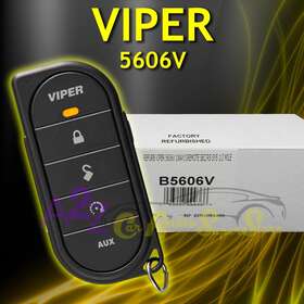 Viper 5606v Factory Refurbished 1 Way Car Alarm Security And Remote Start System