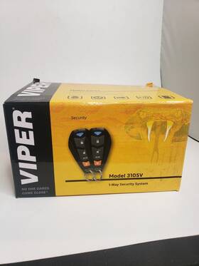Viper 640265338304 350 Plus 3105v Car Alarm Keyless Entry Black Viper 640265338304 350 Plus 3105v Car Alarm Keyless Entry Black