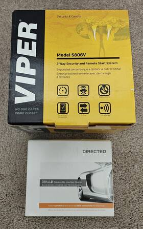 Viper 753359662763 5806v Alarm/remote Start Db2 Bypass Module Bundle