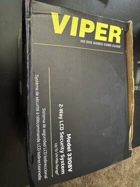 Viper 783501163848 3308v Responder 2 Way Pager Lcd Car Alarm Security Remote Starter System