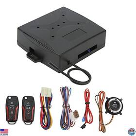 Acoutozh9e5ksdbq Visit The Acouto Store 12v Universal Car Keyless Entry Antitheft System With One Button Start/stop