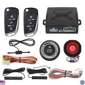 Ec003n-v Visit The Easyguard Store Premium Car Security System - Pke Keyless Entry Remote Start