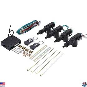 B089gs2trf Visit The Ejoyous Store Universal Keyless Entry System - Auto Lock Kit With 4 Actuators And 2 Remotes
