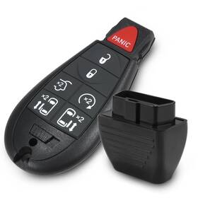 Hyus0-078 Vofono Keyless Entry Remote Key Fob Kit For Dodge Grand Caravan Key&tool-2 Black