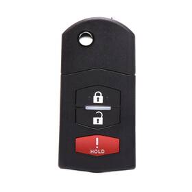 Hyus0-3219 Vofono 3 Buttons Key Fob Compatible With 2011-2015 Mazda 2 2010-2013