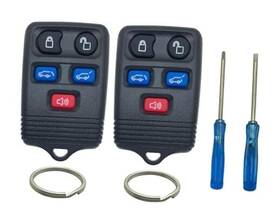 Cwtwb1u551 Vruwcey Key071 Key Fob Shell Case Fits For Ford Expedition Navigator Black