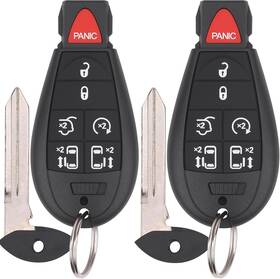 0811-0011 Vurkcy Key Fob Entry Remote Control Compatible With 2008-2016 Chrysler Town And Cou