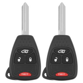 0811-0041 Vurkcy Key Fob Replacement For 2007-2016 Compass/ 07-18 Patriot/ 06-16 Wrangler/ 04- 0811-0041 Vurkcy Key Fob Replacement For 2007-2016 Compass/ 07-18 Patriot/ 06-16 Wrangler/ 04-