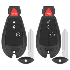 0811-0046 Vurkcy Key Fob Replacement For 2009-2012 Dodge Ram And Journey/ 08-12 Durango Charger/