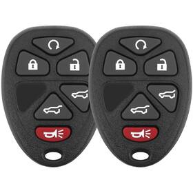 0811-0057 Vurkcy Key Fob For 2007-2014 Chevy Suburban Tahoe Gmc Yukon/ 12-17 Traverse/ 07-13 E 0811-0057 Vurkcy Key Fob For 2007-2014 Chevy Suburban Tahoe Gmc Yukon/ 12-17 Traverse/ 07-13 E