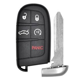 0811-0084 Vurkcy Key Fob Replacement For 2011-2018 Dodge Charger And Chrysler 300/ 15-18 Challen 0811-0084 Vurkcy Key Fob Replacement For 2011-2018 Dodge Charger And Chrysler 300/ 15-18 Challen