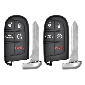0811-0085 Vurkcy Key Fob Replacement For 2011-2018 Dodge Charger And Chrysler 300/ 15-18 Challen 0811-0085 Vurkcy Key Fob Replacement For 2011-2018 Dodge Charger And Chrysler 300/ 15-18 Challen