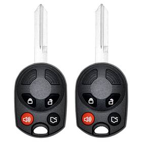 Oucd6000022 Vurkcy 0811-0112 Key Fob Replacement For Ford 4 Button 2pcs