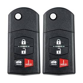 0811-0136 Vurkcy Key Fob Replacement For 2006-2015 Mazda Mx-5 Miata/ 10-13 3/ 09-13