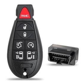 0811-0178 Vurkcy Key Fob Replacement For 2008-2016 Chrysler Town Country And Dodge Grand Caravan 0811-0178 Vurkcy Key Fob Replacement For 2008-2016 Chrysler Town Country And Dodge Grand Caravan