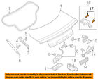 W502650s424 Ford Oem Mustang Trunk Panel Screw