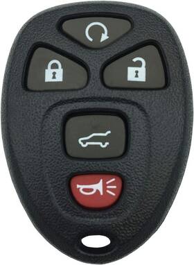 Wechance 680904956711 Replacement Keyless Entry Remote Key Fob Shell Case With 5 Button Fit For Chevy
