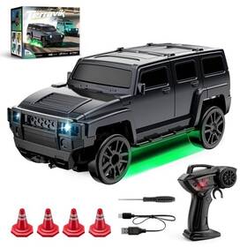 Wei Sheng Da Toys Factory Cv-e86 1 64 Desktop Rc Drift Muscle Truck Proportional Blackout Overlord