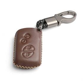 40038-03 Wfmj Leather For Lexus Rx350 Es350 Is250 Gx460 Lx570 Remote Smart 4 Buttons Key Case