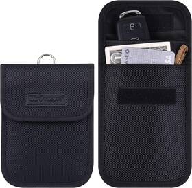 Wp4694 Wisdompro Wp4696 Faraday Bag For Key Fob 2 Pack Rfid Protector Rf