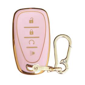 We30-1-3 Wkedqaf Key Fob Cover Fit For Chevy Keyless Entry Remote Control S Pink We30-1-3 Wkedqaf Key Fob Cover Fit For Chevy Keyless Entry Remote Control S Pink