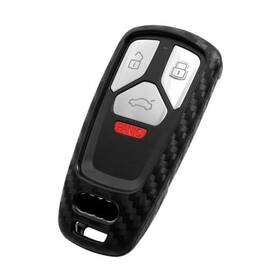 Adscu-sce1 Worcas Inc. Key Fob Case Carbon Fiber Type-c Uni Button Adc Black 1 Pc