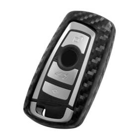 Bmsau-sce1 Worcas Inc. Key Fob Case Carbon Fiber Type-a Uni Button Bm Black 1 Pc