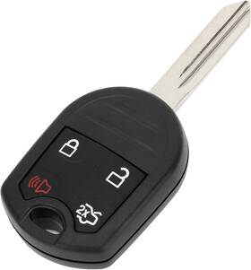 24081200 X Autohaux Key Shell Case Keyless Entry Remote Fob Replacement Black
