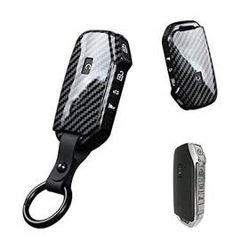 Xotic Tech Direct #fo176bk Glossy Black Carbon Fiber Pattern Key Fob Shell Cover Case 5 Buttons