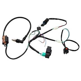 Yd-jh70-06 Yd-1 Lifan Yx Complete Kick Starter Engine Wiring Harness Loom Kit For 50cc 110cc