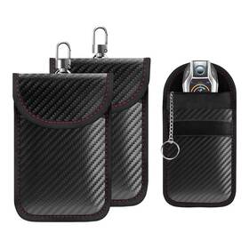 Yourkar-2864ck Yourkar 2pcs Car Key Faraday Pouch Rfid Signal Blocking Medium Yourkar-2864ck Yourkar 2pcs Car Key Faraday Pouch Rfid Signal Blocking Medium