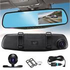Yqd6324281 Hd Dual Lens Car Dvr Lcd Mirror Monitor 713902880297