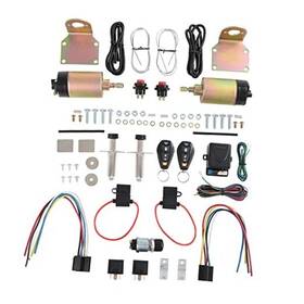 Z137 Shaved Handle Door Popper Kit 2 With Remote One Set 85 Lb